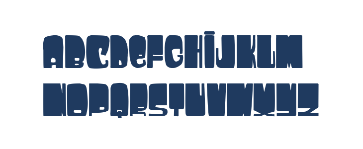 Pacheco's Boulevard Lowercase