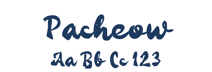 Pacheow Font Preview