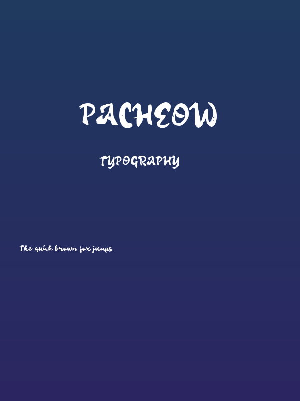 Pacheow Poster