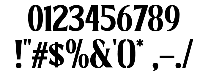 Pacho DEMO Font OTHER CHARS