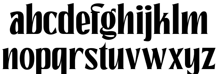 Pacho DEMO Font LOWERCASE