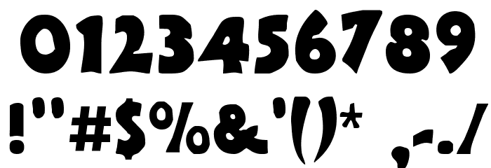 Pachyderm Font OTHER CHARS