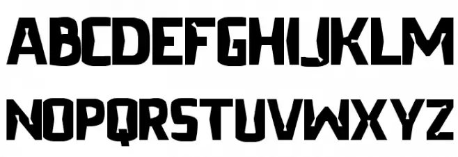 Pacifica Font UPPERCASE