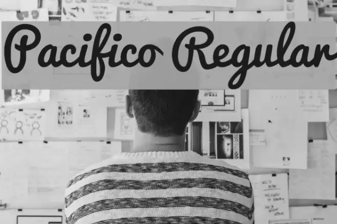 Pacifico Regular Font examples