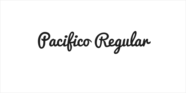 Pacifico Regular Logo