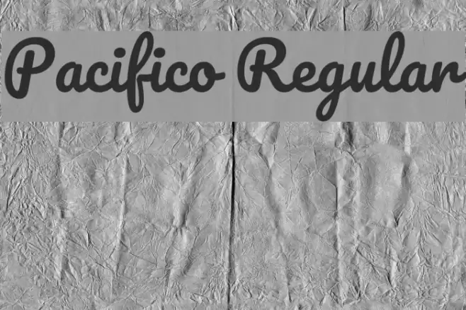 Pacifico Regular Font examples