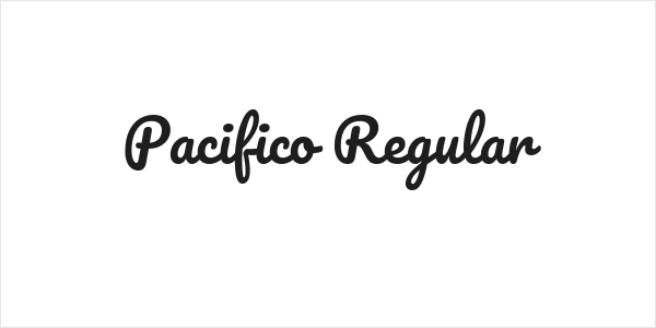 Pacifico Regular Logo