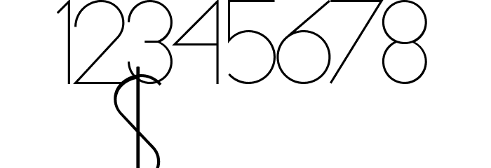Pacitan Demo Font OTHER CHARS