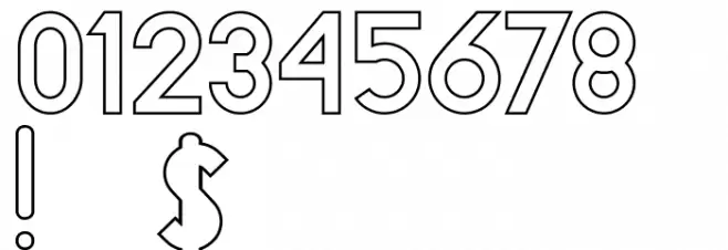 Pacitan Enem Demo Font OTHER CHARS