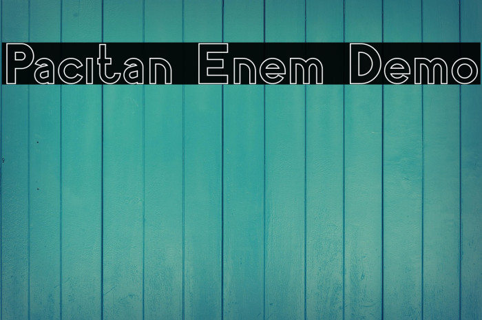 Pacitan Enem Demo Example 2