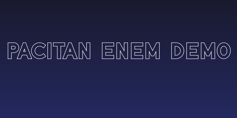 Pacitan Enem Demo Social Header