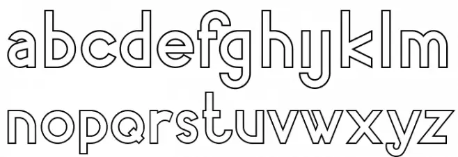 Pacitan Enem Demo Caratteri MINUSCOLO