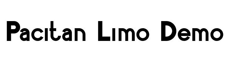 Pacitan Limo Demo  Frei Schriftart Herunterladen