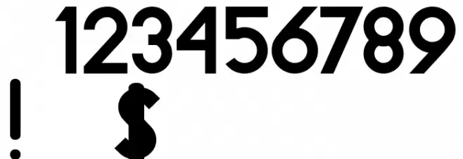 Pacitan Limo Demo Font OTHER CHARS