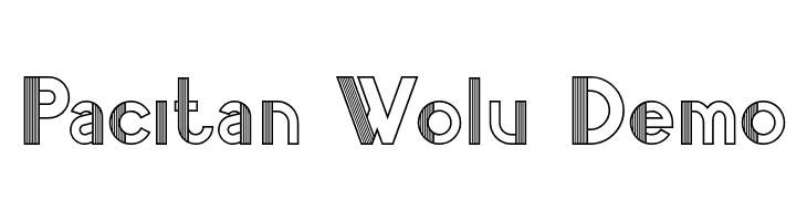 Pacitan Wolu Demo  font caratteri gratis