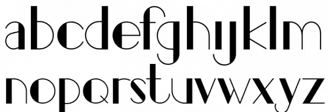 PacitanLoroDemo Schriftart Kleinbuchstaben