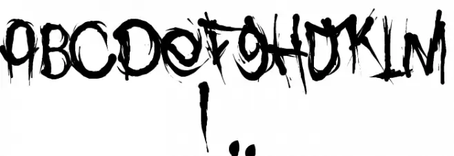 Pack of Wolves Font OTHER CHARS