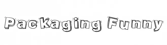 Packaging Funny  font caratteri gratis