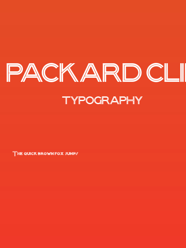 Packard Clipper NF Poster