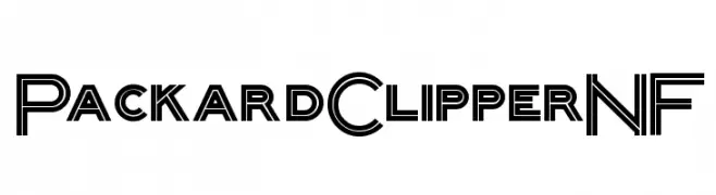 PackardClipperNF  免费字体下载