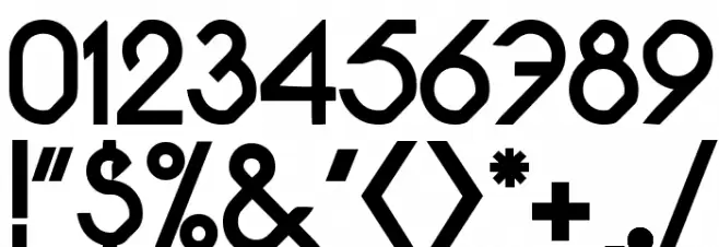 Pacotille bold Font OTHER CHARS