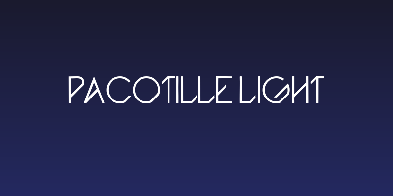 Pacotille light Social Header
