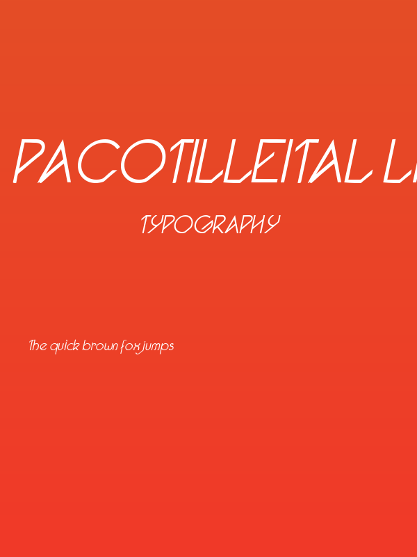 Pacotilleital light Poster