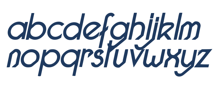 Pacotilleital regular Lowercase