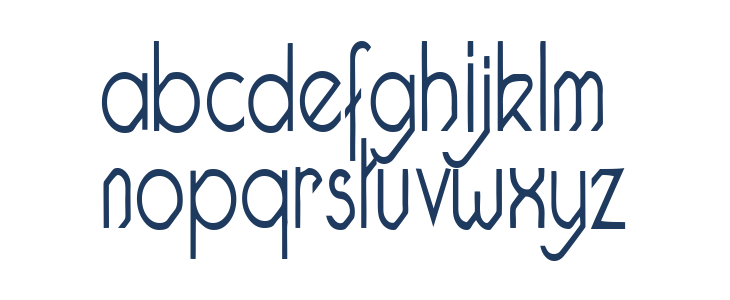 Pacotillenarrow light Lowercase