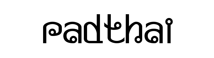 Pad Thai  font caratteri gratis