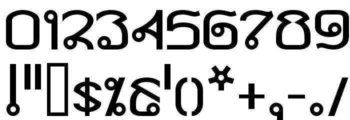 Pad Thai Font OTHER CHARS
