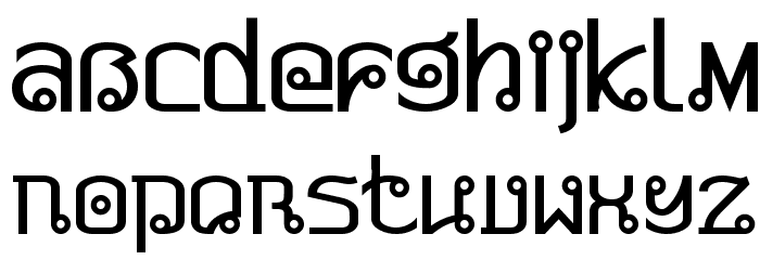 Pad Thai Font LOWERCASE