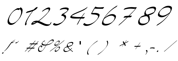 Pada Font OTHER CHARS