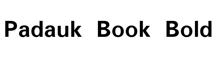 Padauk Book Bold Font