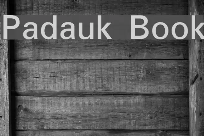 Padauk Book Polices examples