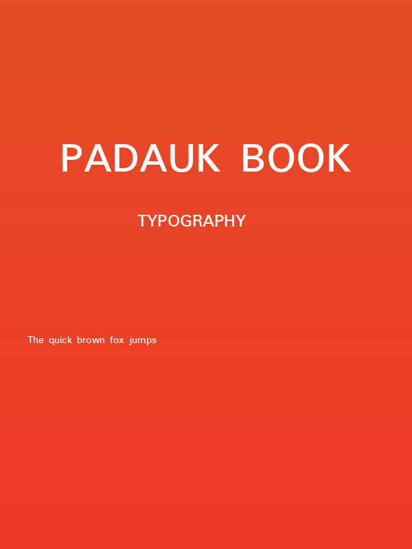 Padauk Book Poster