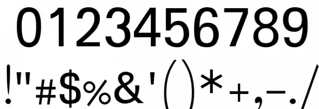 Padauk Font OTHER CHARS