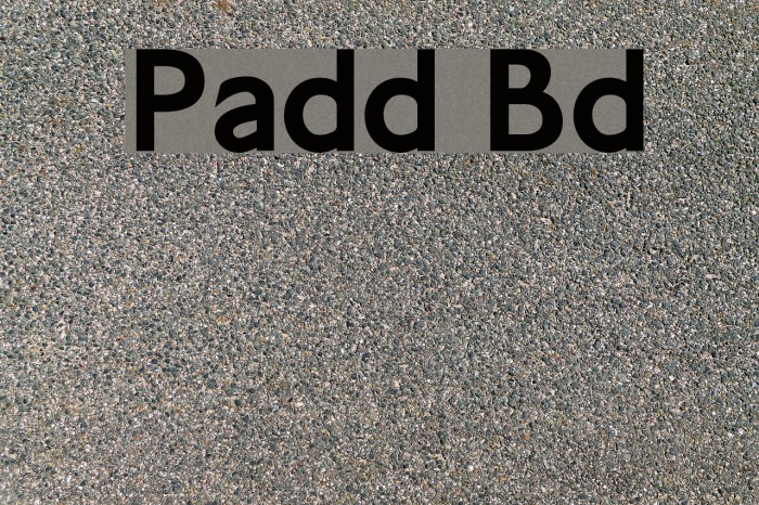 Paddington Bold Font examples