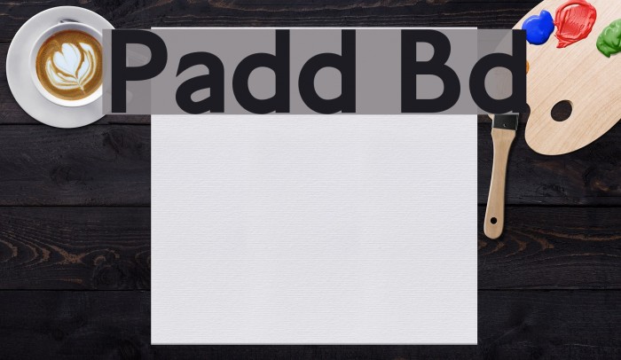 Paddington Bold Font examples