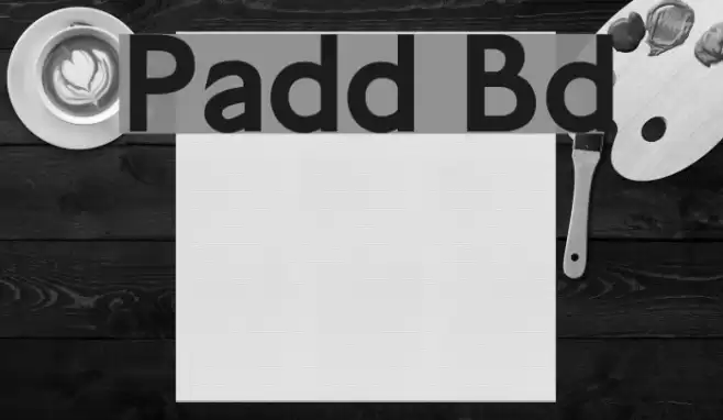 Paddington Bold خط examples