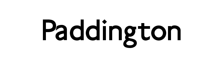 Paddington Font