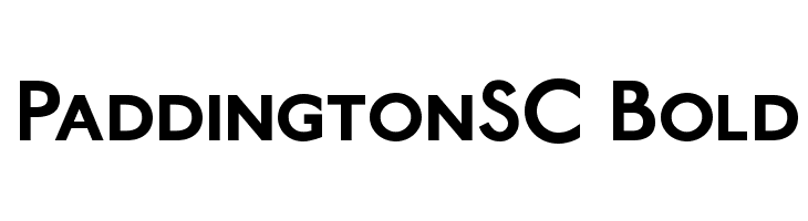 PaddingtonSC Bold Font