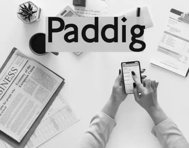 Paddington Шрифта examples