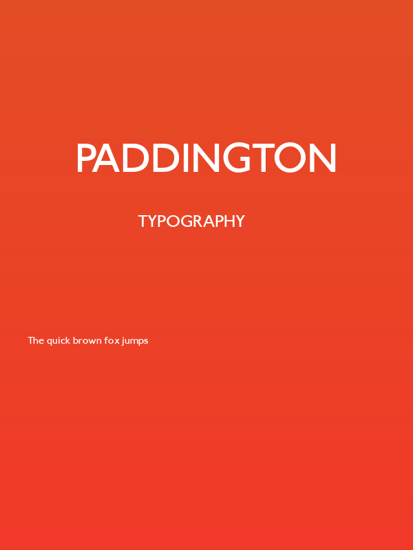 Paddington Poster