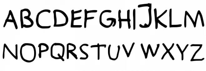 Paddis Handwritten Medium Fonte MAIÚSCULAS