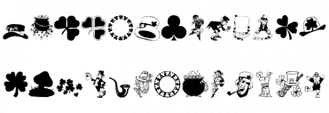 Paddy1 Schriftart Groß