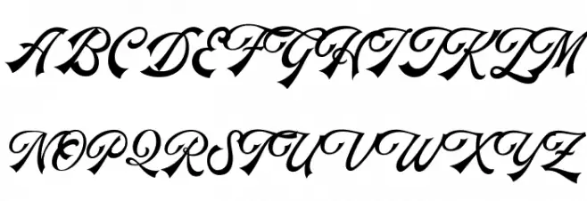 PadlockScriptDEMO Caratteri MAIUSCOLE