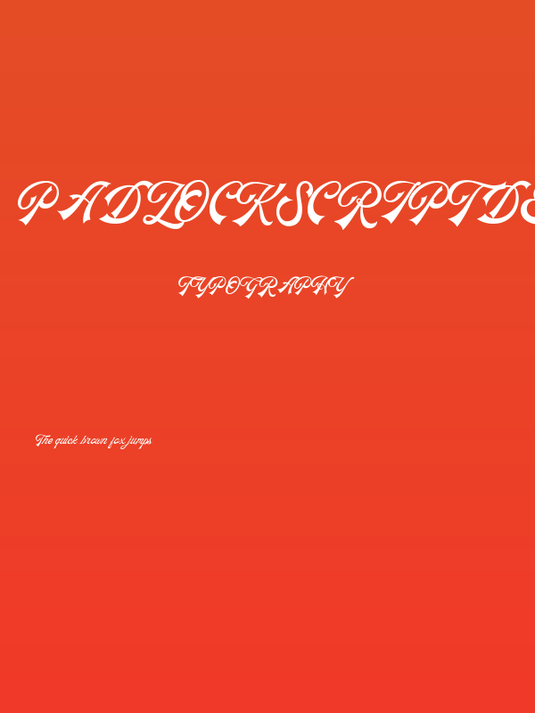 PadlockScriptDEMO Poster