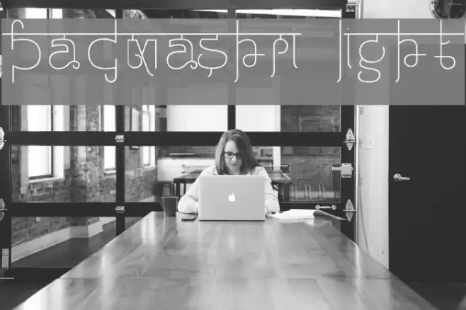 Padmashri Light Font examples
