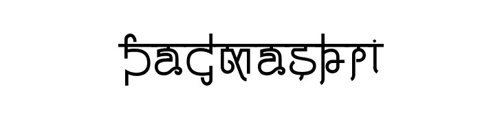 Padmashri Font
